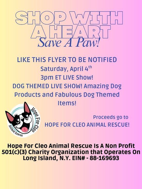 Dog Theme Show! Sat. April 4th, 3pm ET! Proceeds go to Dog Rescue - Picture 2 of 13